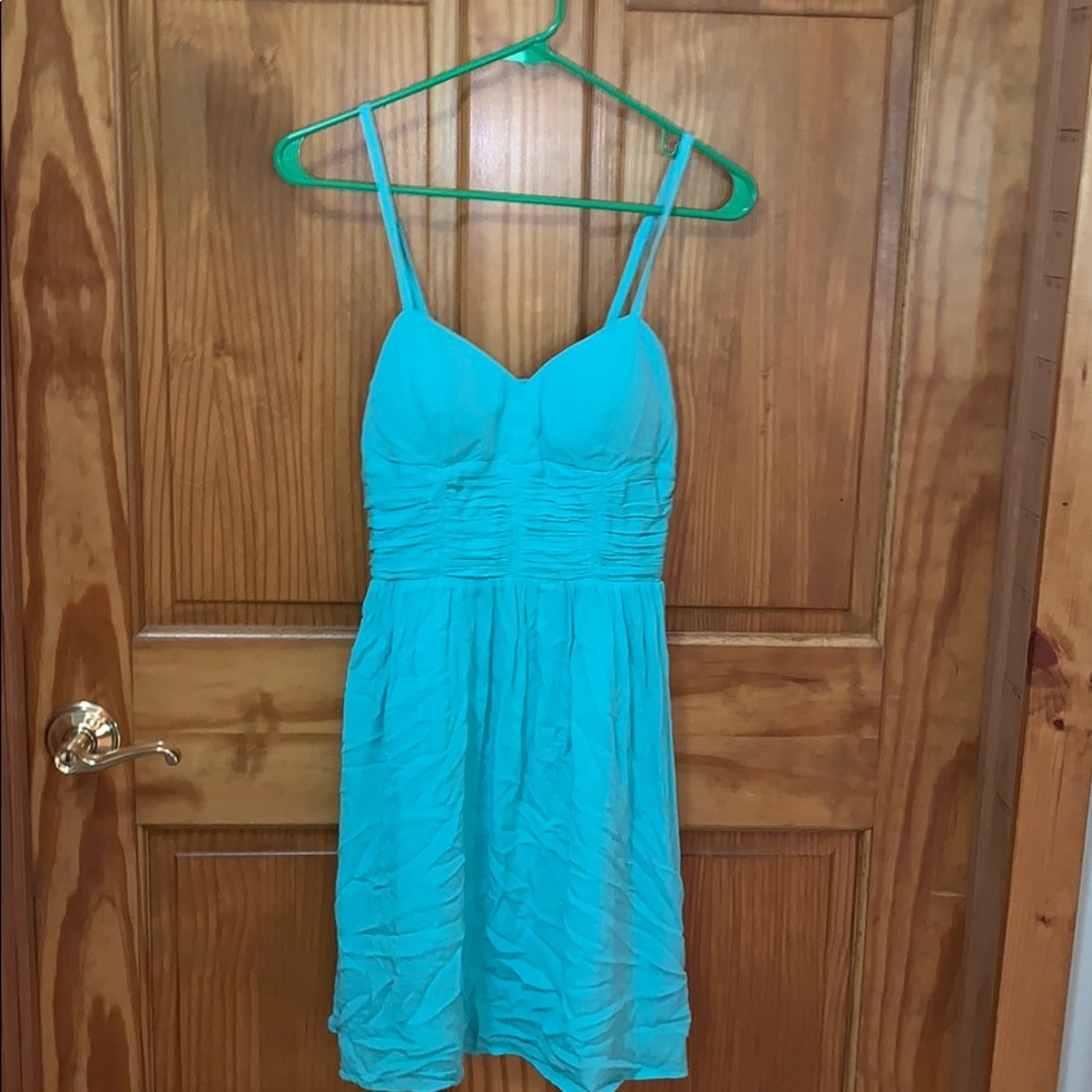 Teal dress